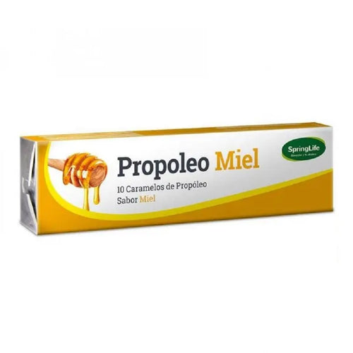 PROPOLEO MIEL X 10 CARAMELOS SPRINGLIFE