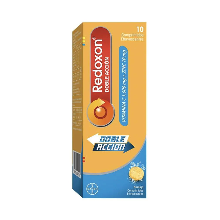 Redoxon Vitamina C/Zinc 1000mg/10mg 10 Comprimidos Efervescentes