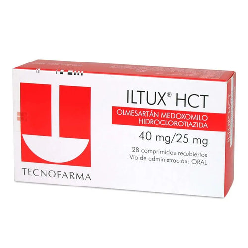 Iltux Olmesartán 40 mg 28 Comprimidos Recubiertos