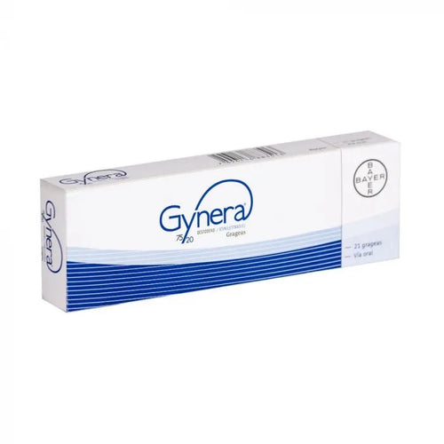 Gynera 75/20 Etinilestradiol/Gestodeno 21 Grageas