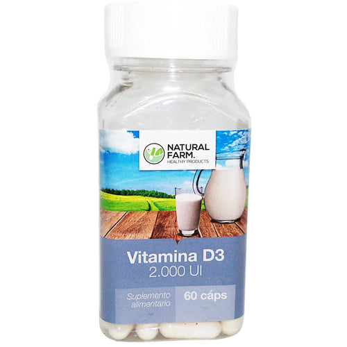 VITAMINA D3 2000UI 60 CAP NF