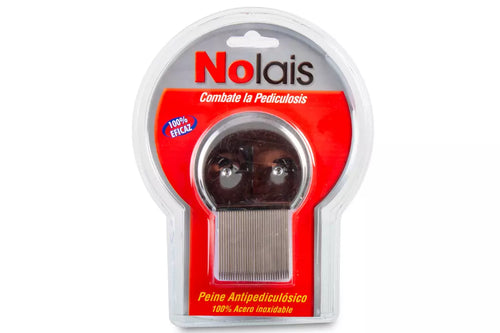 PEINE METALICO ACERO NOLAIS LISO